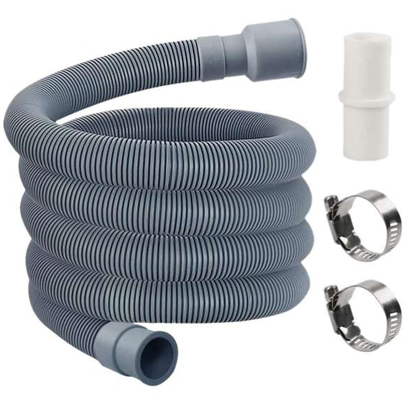 Automatic Drum Washing Machine Drain Pipe Drain Hose Fittings, 4 Meter