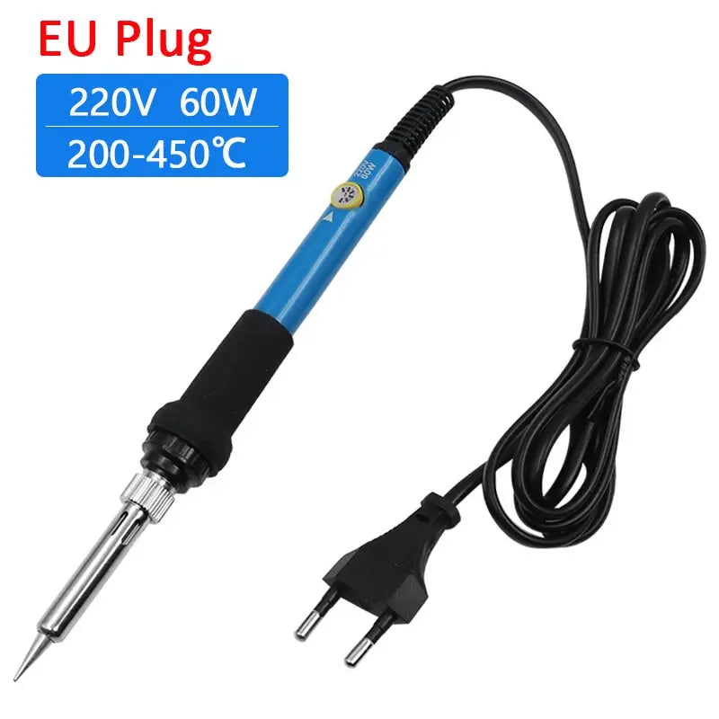 Adjustable Temperature Electric Soldering Iron 110V/220V 60W Solder Iron Professional Tin Welder Heat Pencil Welding Repair Tool