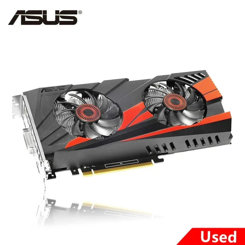 2024 Used ASUS Graphic Card GTX 960 4GB 128Bit GDDR5 Video Cards GTX960 GPU