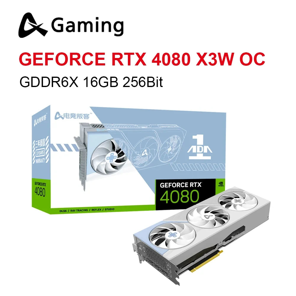 AX GAMING RTX 4070 RTX 4070Ti RTX3070TI RTX 3050 RTX 3060 RTX 3060ti RTX 4080 RTX 4060TI Graphic Card Video Cards placa de vídeo