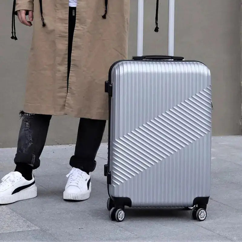 20 inch Airplane Suitcase, Board Carry-On, Detachable Wheeled Boarding Suitcase, Travel Box with Password, ABS material,