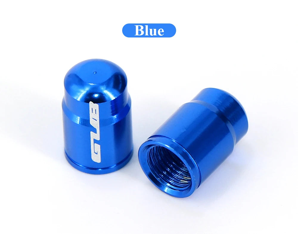 2pcs GUB Aluminum CNC Bicycle Tire Valve Cap MTB Road Bike Tube Tyre Gas Nozzle Cover for AV FV Schrader Presta Valve Dustproof