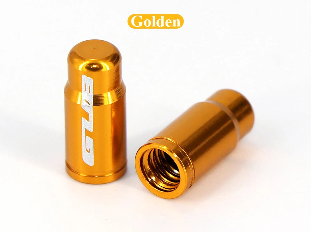 2pcs GUB Aluminum CNC Bicycle Tire Valve Cap MTB Road Bike Tube Tyre Gas Nozzle Cover for AV FV Schrader Presta Valve Dustproof