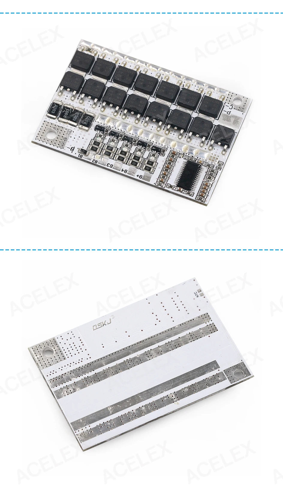 3s/4s/5s Bms 12v 16.8v 21v 3.7v 100a Li-ion Lmo Ternary Lithium Battery Protection Circuit Board Li-polymer Balance Charging