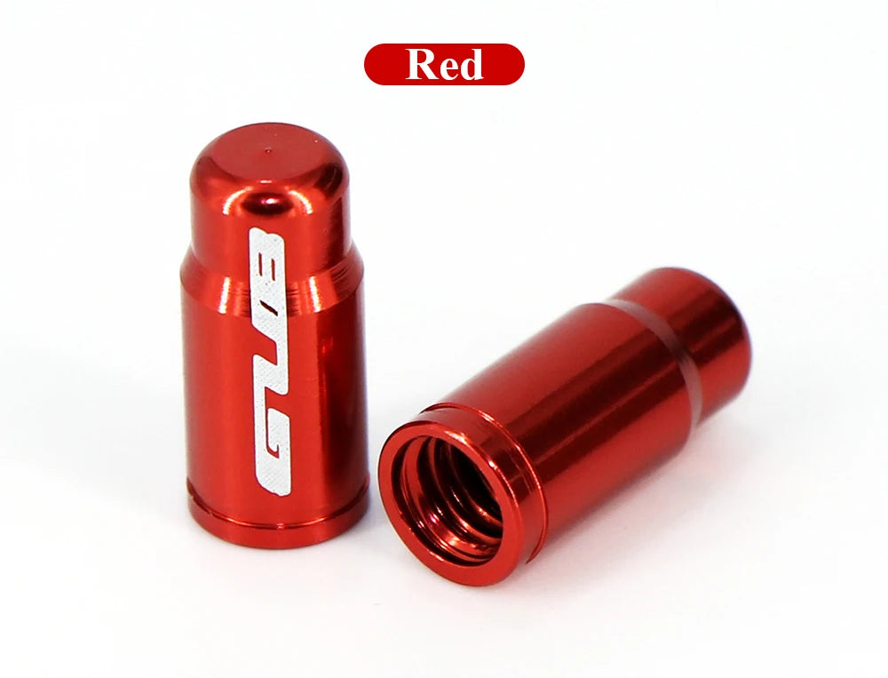 2pcs GUB Aluminum CNC Bicycle Tire Valve Cap MTB Road Bike Tube Tyre Gas Nozzle Cover for AV FV Schrader Presta Valve Dustproof