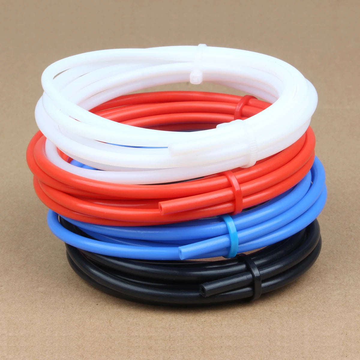 3DSWAY 3D Printer Parts 1M 2M PTFE Tube Teflonto Pipe Bowden Extruder 1.75mm ID2mm OD4mm with Cutter Filament Tube for Ender3