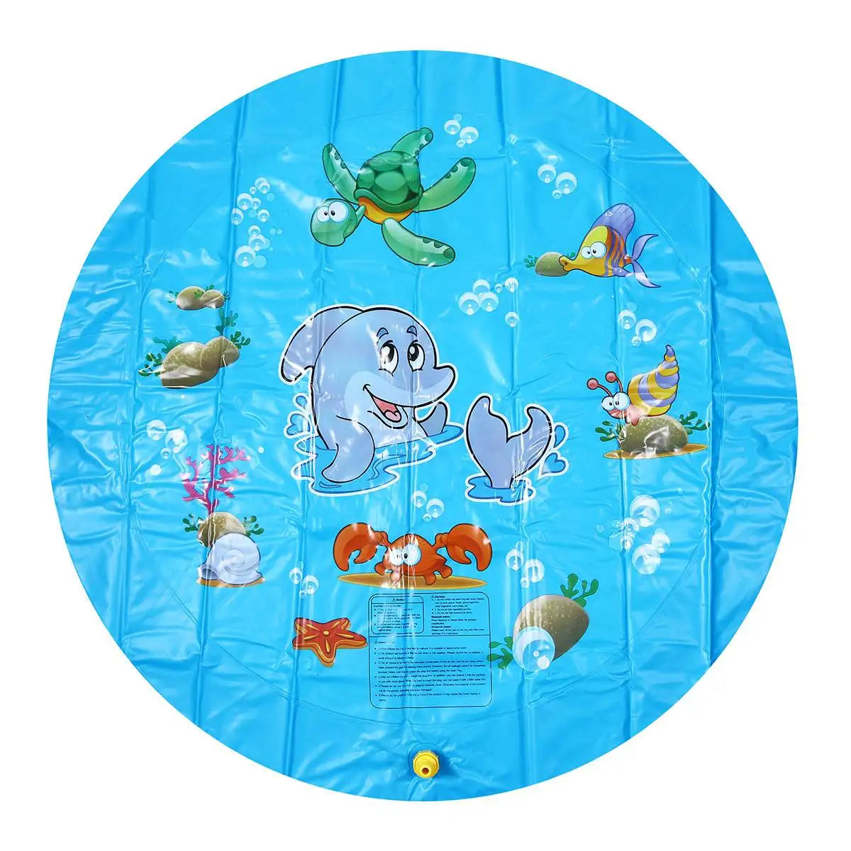 Children Play Spray Mat  100/170cm Beach Inflatable Water Sprinkler Pad Outdoor Game Toy Lawn Swimming Pool Mat Kids Toys