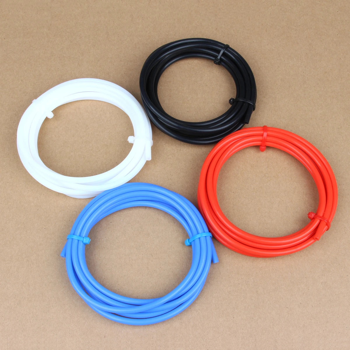 3DSWAY 3D Printer Parts 1M 2M PTFE Tube Teflonto Pipe Bowden Extruder 1.75mm ID2mm OD4mm with Cutter Filament Tube for Ender3