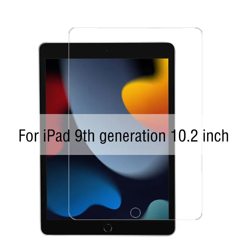 2 pcs Tempered Glass For Ipad Pro 11 12.9 9 10.2 10.5 Air 4 3 2 Tablet Screen Protector For Ipad Mini 6 5 4 3 13 2024 2021 Glass