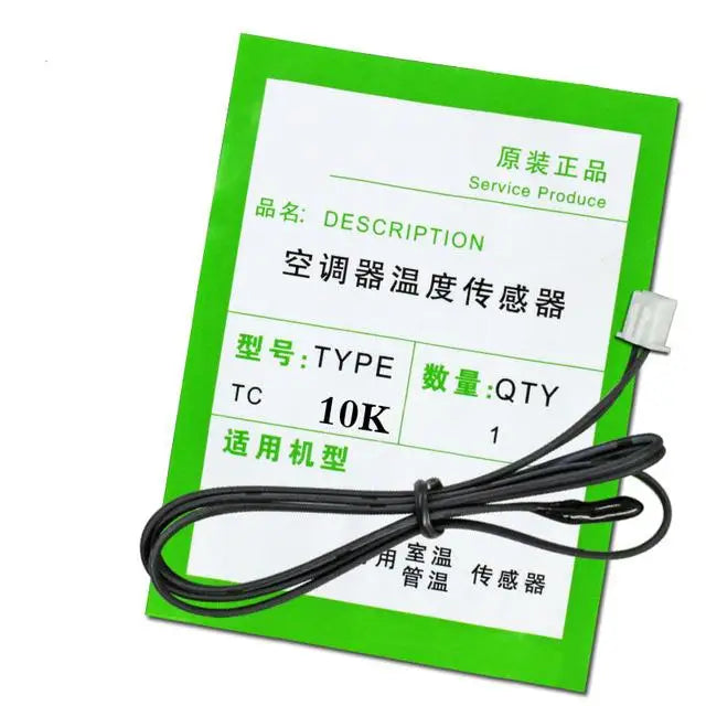 Air conditioning temperature sensor 5K 10K 15K 20K 25k 50K 100K  Air Conditioner Tube Sensor rubber head copper head