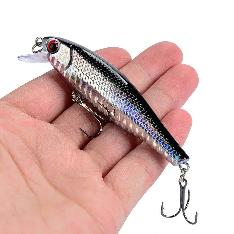 1PCS Japan Hot Model Sinking Minnow Fishing Lures 8.5cm 9.2g Jerkbait Bass Pike Carkbait Wobblers Swimbait Professional Bait