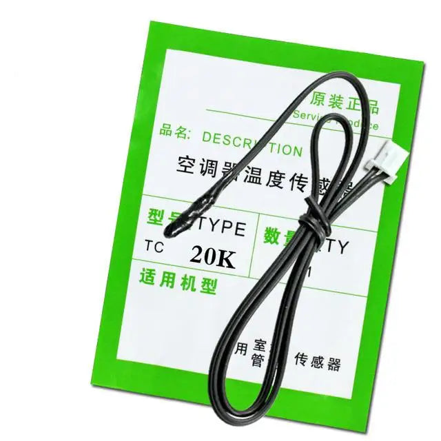 Air conditioning temperature sensor 5K 10K 15K 20K 25k 50K 100K  Air Conditioner Tube Sensor rubber head copper head