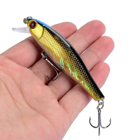 1PCS Japan Hot Model Sinking Minnow Fishing Lures 8.5cm 9.2g Jerkbait Bass Pike Carkbait Wobblers Swimbait Professional Bait