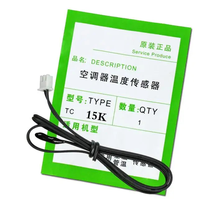 Air conditioning temperature sensor 5K 10K 15K 20K 25k 50K 100K  Air Conditioner Tube Sensor rubber head copper head