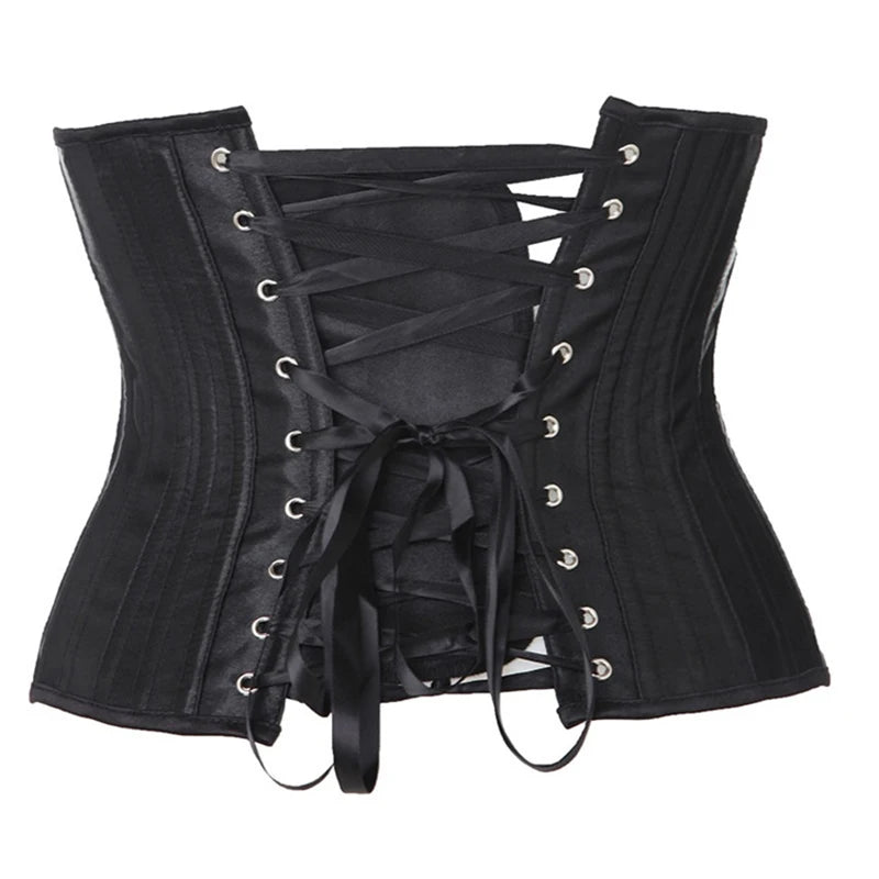 6XL Sexy Corselet Slimming Waist Cincher Women Dress Strap Underbust Corset Bustier Gothic Waist Trainer XXS Body Shaper Girdles