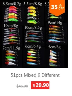 1pcs 7.5cm 10.2g Hard VIB Lures Fishing Minnow Bait Treble Hooks Sinking Crankbait Wobblers Fishing Tackle 3DEyes