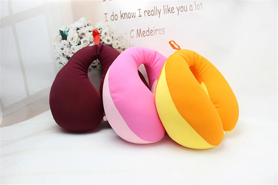 Baby Pillow For Newborns Travel Neck Pillow U-Shape For Car Headrest Air Cushion Children Car Seat Head Support Infant Baby