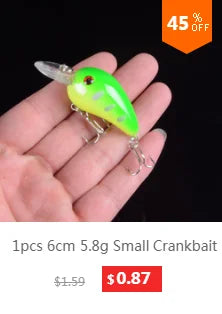 1pcs 7.5cm 10.2g Hard VIB Lures Fishing Minnow Bait Treble Hooks Sinking Crankbait Wobblers Fishing Tackle 3DEyes