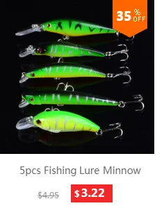 1pcs 7.5cm 10.2g Hard VIB Lures Fishing Minnow Bait Treble Hooks Sinking Crankbait Wobblers Fishing Tackle 3DEyes