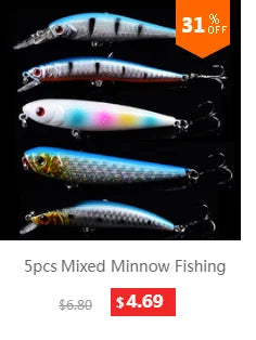 1pcs 7.5cm 10.2g Hard VIB Lures Fishing Minnow Bait Treble Hooks Sinking Crankbait Wobblers Fishing Tackle 3DEyes