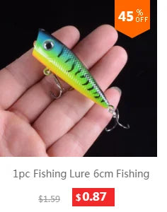 1pcs 7.5cm 10.2g Hard VIB Lures Fishing Minnow Bait Treble Hooks Sinking Crankbait Wobblers Fishing Tackle 3DEyes