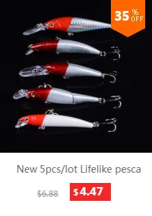 1pcs 7.5cm 10.2g Hard VIB Lures Fishing Minnow Bait Treble Hooks Sinking Crankbait Wobblers Fishing Tackle 3DEyes