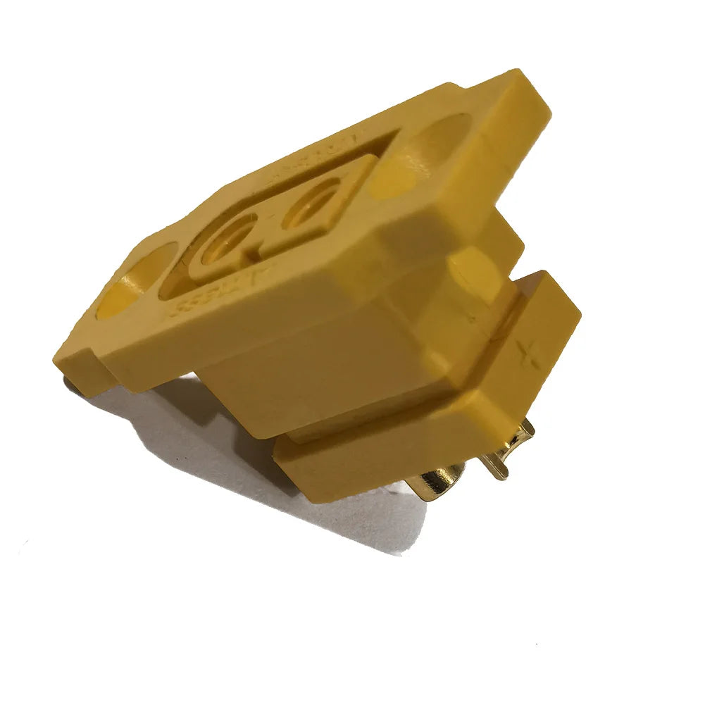 5pc Amass XT60E-F Female Plug Large Current Gold/Brass Ni Plated Connector Power Battery Connecting Adapter for RC Model