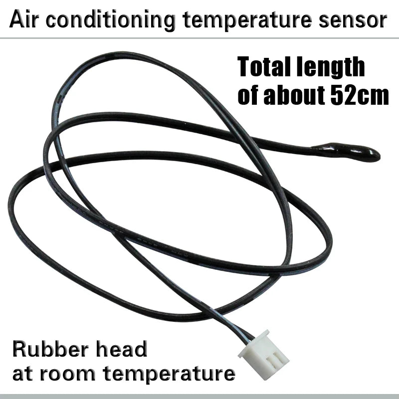 Air conditioning temperature sensor 5K 10K 15K 20K 25k 50K 100K  Air Conditioner Tube Sensor rubber head copper head