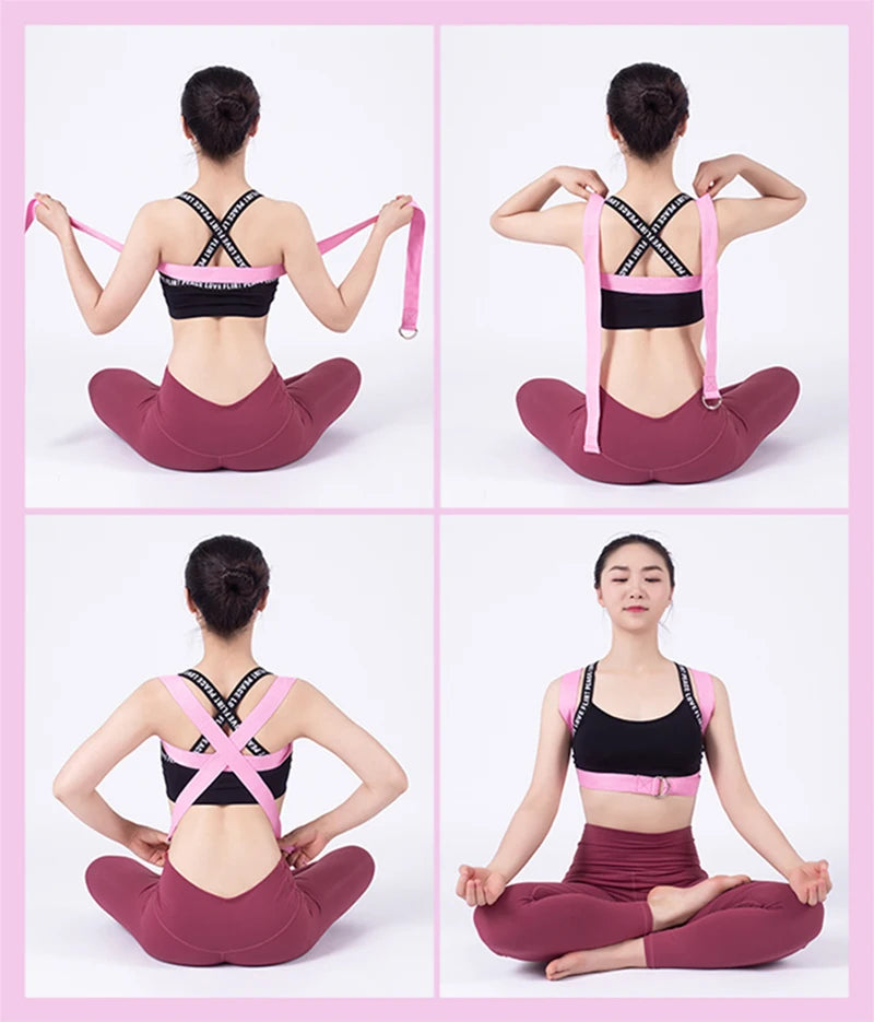 5pcs Yoga Blocks Set With Yoga Ball, Stretching Strap, Resistance Loop Band And Yoga Belt For Pilates Home Exercise Fitness