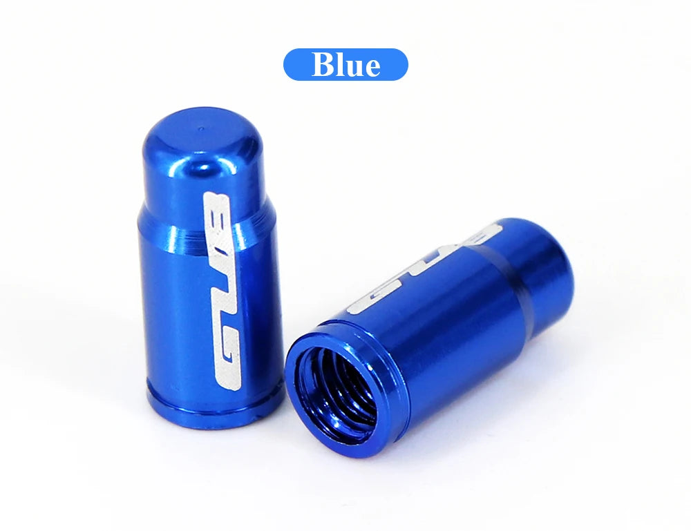 2pcs GUB Aluminum CNC Bicycle Tire Valve Cap MTB Road Bike Tube Tyre Gas Nozzle Cover for AV FV Schrader Presta Valve Dustproof