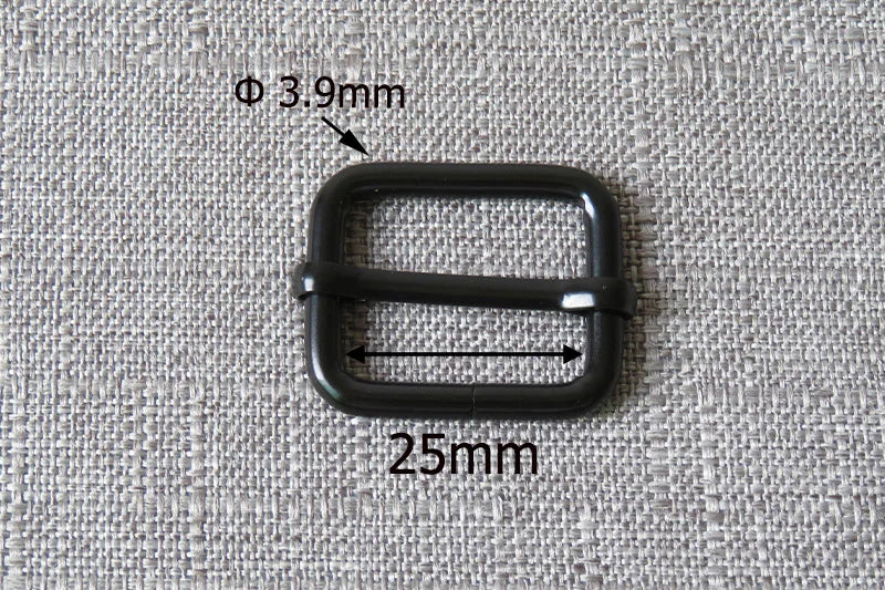 1Set Metal Buckles Hardware D Ring Adjuster Belt Strap Slider Fasteners For Paracord Pet Dog Collar Harness DIY Sewing Accessory