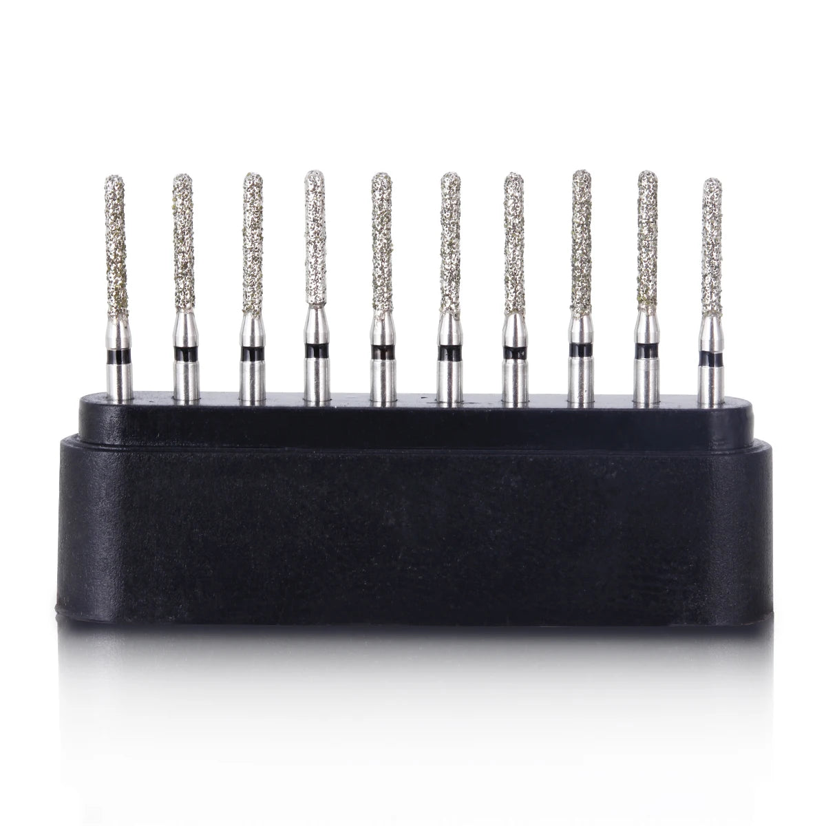 AZDENT 10pcs/Box Dental High Speed Diamond Burs Dentist Super Coarse Diamond Drills Dental Lab Polishing Tools Dia.1.6mm