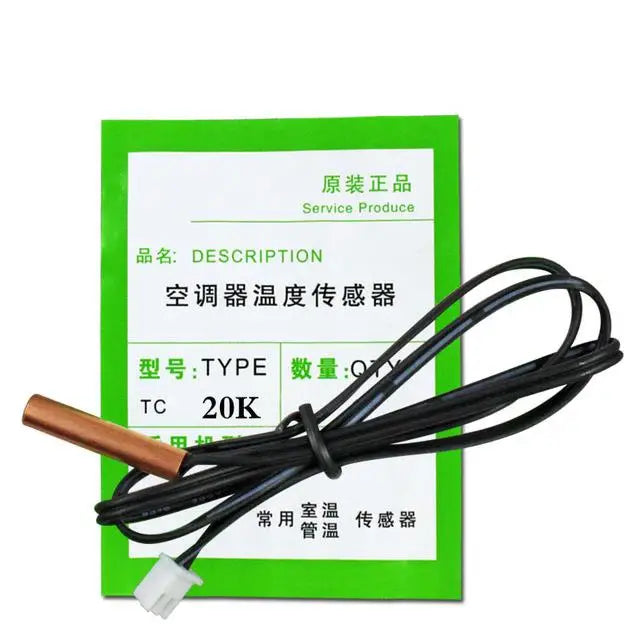 Air conditioning temperature sensor 5K 10K 15K 20K 25k 50K 100K  Air Conditioner Tube Sensor rubber head copper head