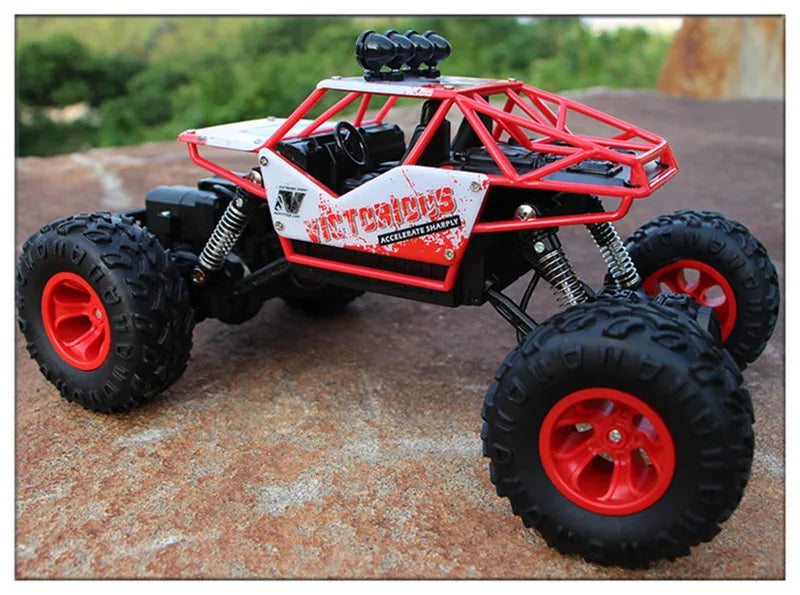 ZWN 1:12 / 1:16 4WD RC Car With Led Lights 2.4G Radio Remote Control Cars Buggy Off-Road Control Trucks Boys Toys for Children