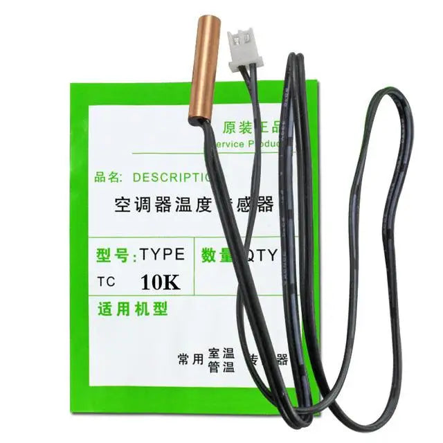 Air conditioning temperature sensor 5K 10K 15K 20K 25k 50K 100K  Air Conditioner Tube Sensor rubber head copper head