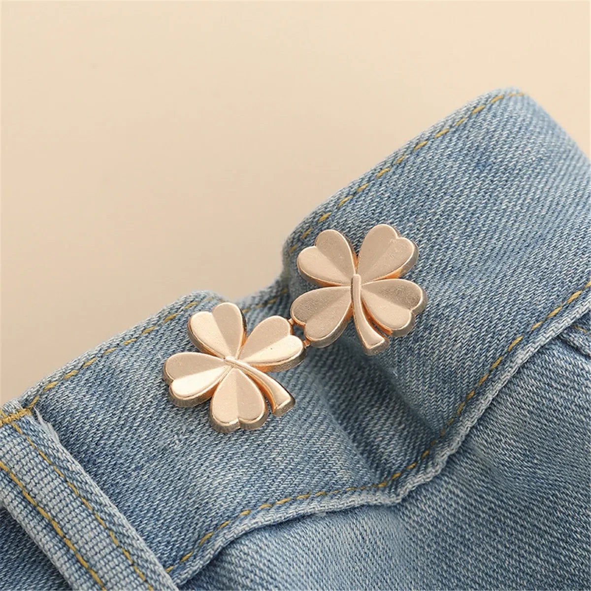 1Pcs Adjustable Clips for Pants Fastener Pants Pin Retractable Button Loose Button for Waist for Jeans Perfect Fit Reduce Waist