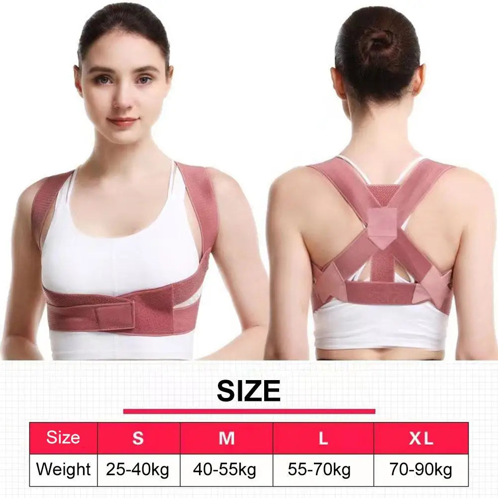 1PCS Hunchback Corrector Belt Stretchy And Breathable Fabric Even And Stable Quick Correction Correction Of Sitting Posture