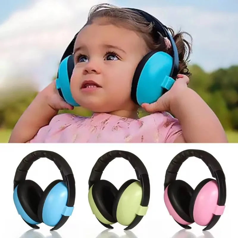 Anti Noise Kids Earmuff Baby Headphones Children Sleep Ear Stretcher Baby Ears Protection Children Earmuffs Sleeping Earplugs