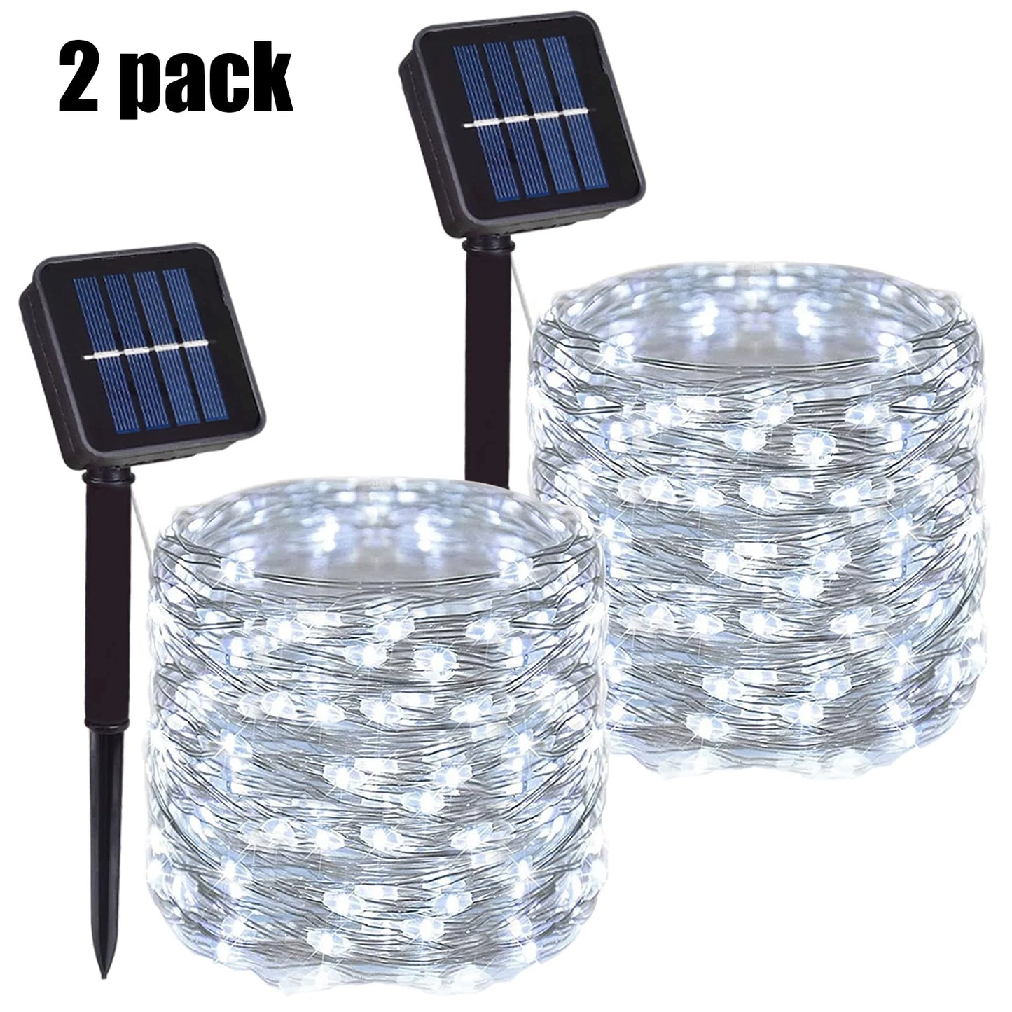 32m/22m/12m/7m Solar Led Light Outdoor Festoon Led Lamp Solar Garden Outdoor Fairy Garland String Christmas Decor 4/3/2/1pack