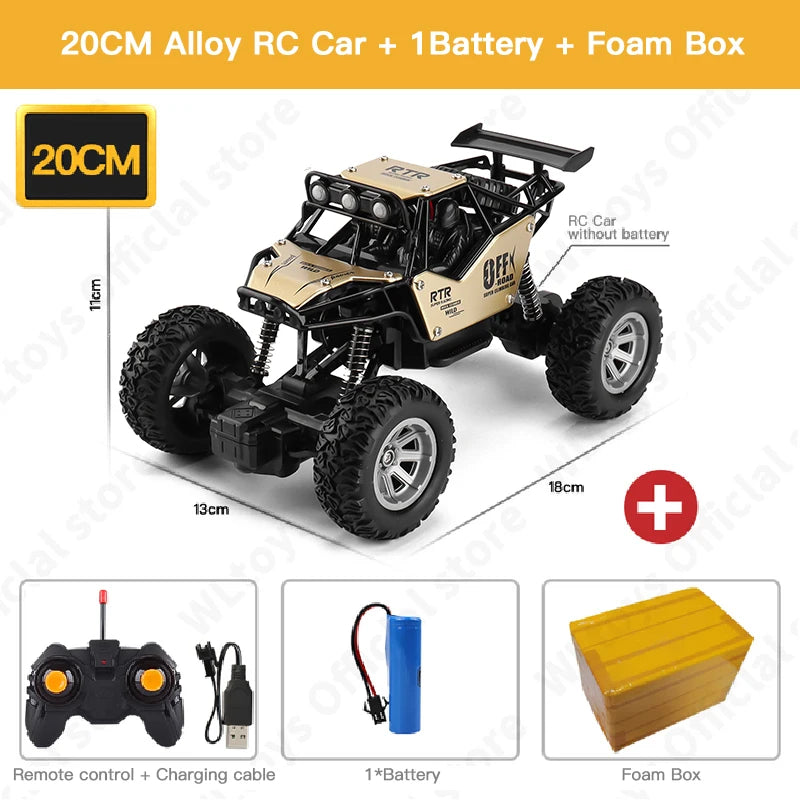 ZWN 1:12 / 1:16 4WD RC Car With Led Lights 2.4G Radio Remote Control Cars Buggy Off-Road Control Trucks Boys Toys for Children