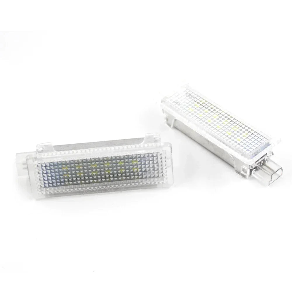 ATVOV 2PCS Car 18-SMD LED Courtesy Footwell Step Welcome Interior Light Luggage for BMW E60 E70 E90 E87 E92 E93 F01 F10 F11 X5