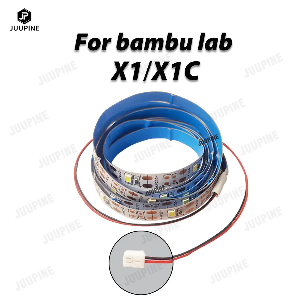 0.3A For Bambu Lab Light P1p P1s X1 X1C LED Light Strip 0.3A LED Light Kit 5V 150cm  High-end Lighting Lamp Bright For Bambulab