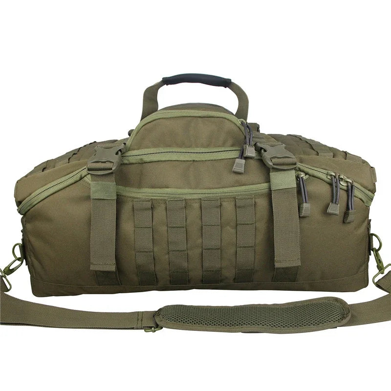 40L 60L 80L Sport Travel Bag Molle Tactical Backpack Gym Fitness Bag Large Duffle Bags for Camping Hunting Fishing