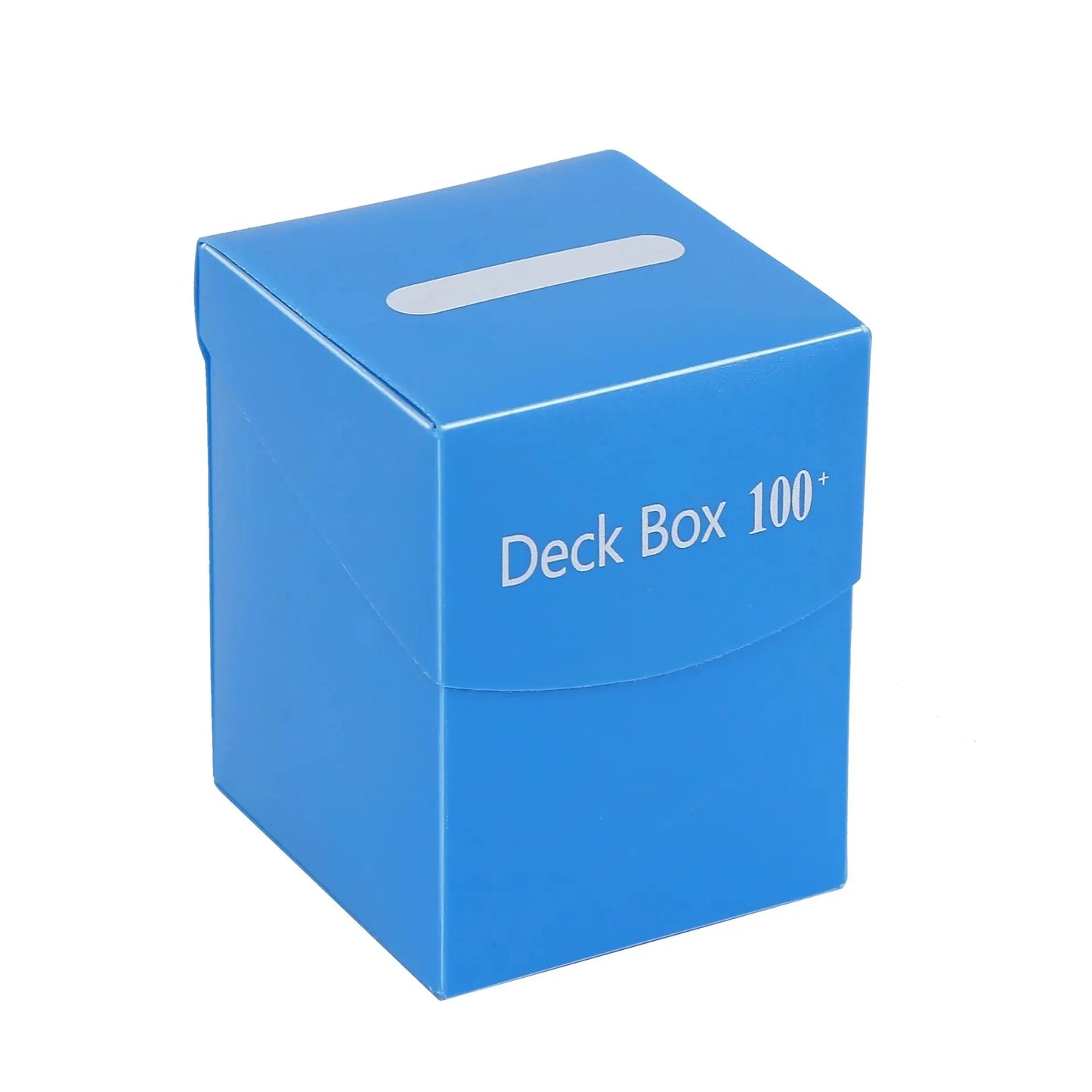 1 Box Game Trading Card Box, Solid Color Card Box, Card Holder Storage Box For Trading Cards, Sports And Games