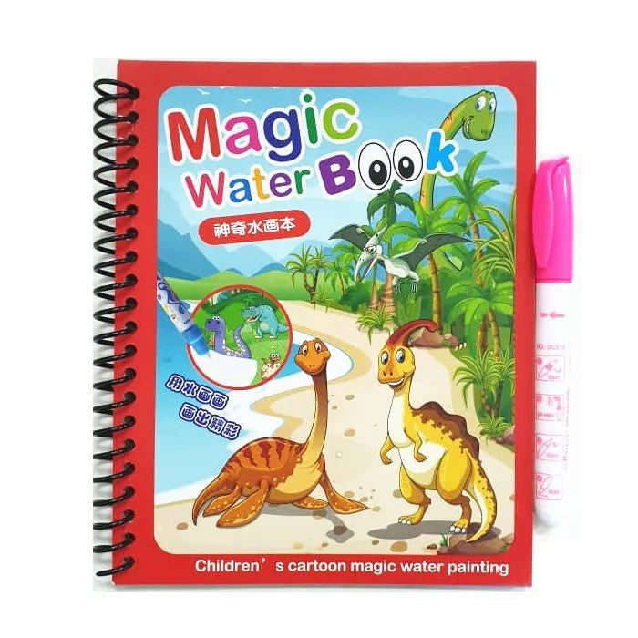 1Pc Reusable Magic Water Book Kids Gift Color Drawing Montessori DIY Kindergarten Graffiti Painting School Stationery Supplies