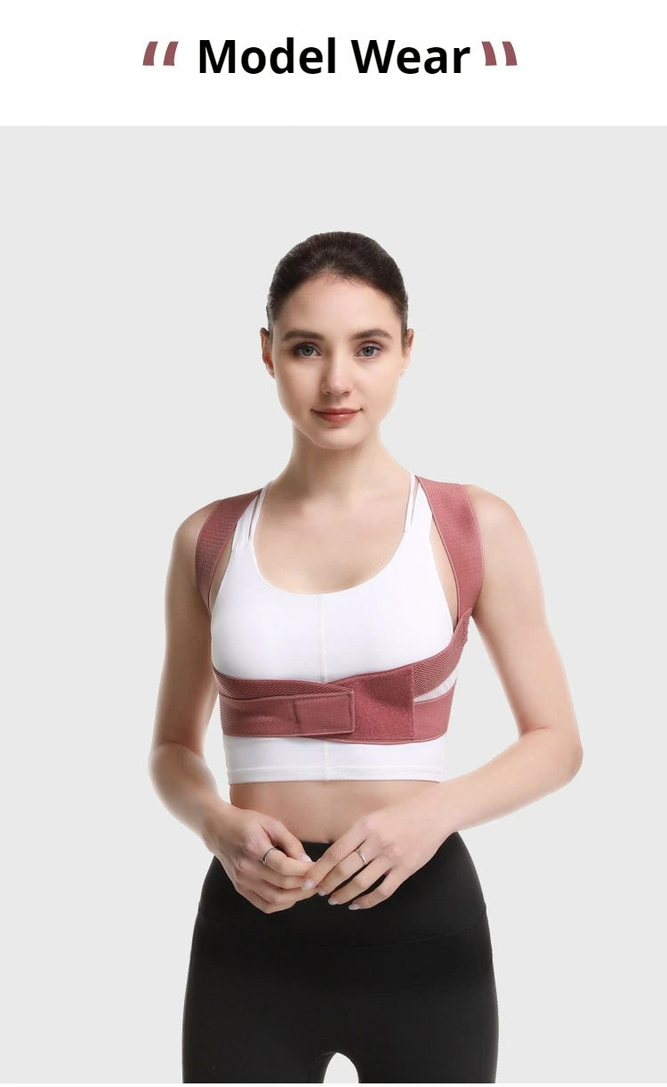 Back Brace Posture Corrector for Women and Men, Shoulder Brace Back straightener Breathable Hunchback Corrector Reshape Body