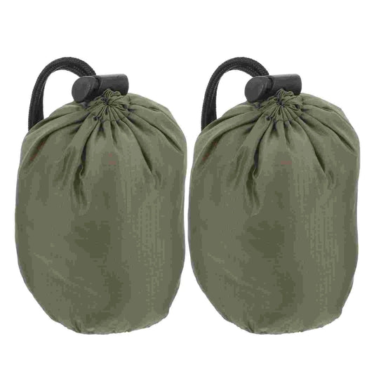 2 Pcs Outdoor Camping Sleeping Bag Storage Liner Double Large Duffle Baby Backpack Hiking Drawstring Sack Sealed