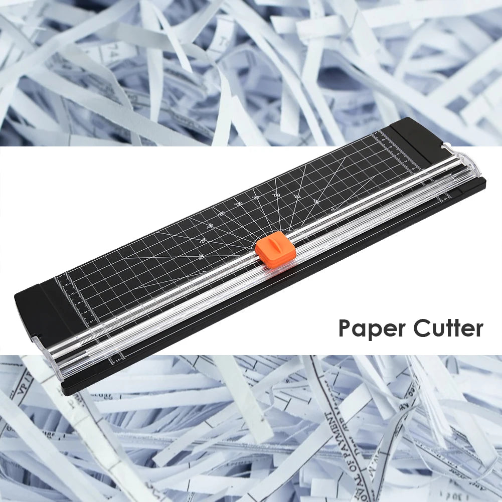 A4/A5 Paper Cutting Guillotine Paper Cutter with Pull-out Ruler for Photo Trimmers Scrapbook Lightweight Cutting Mat Machine