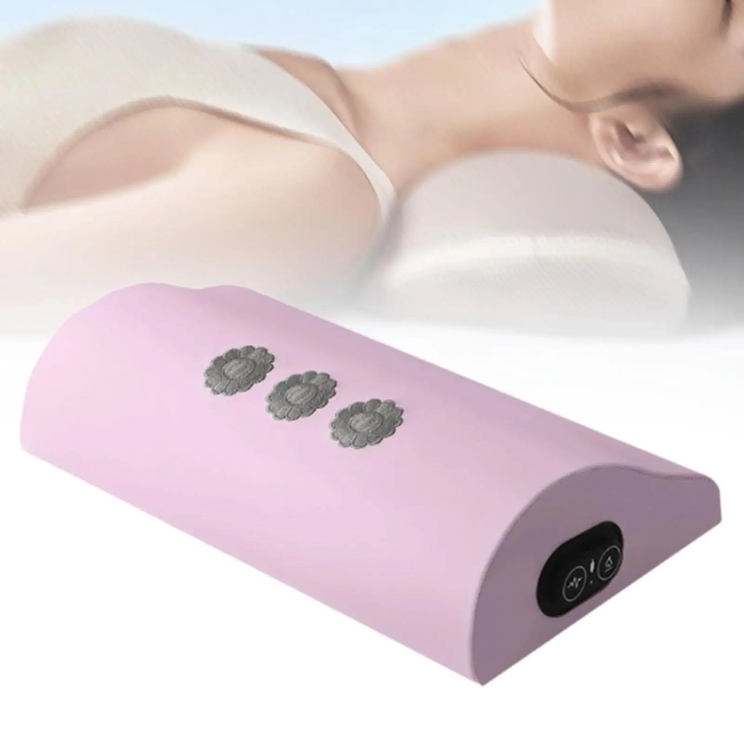 Back Neck Massager Multiple Modes Intelligent USB Charging Multiuse Memory Foam for Body Muscle Foot Back Shoulders Office