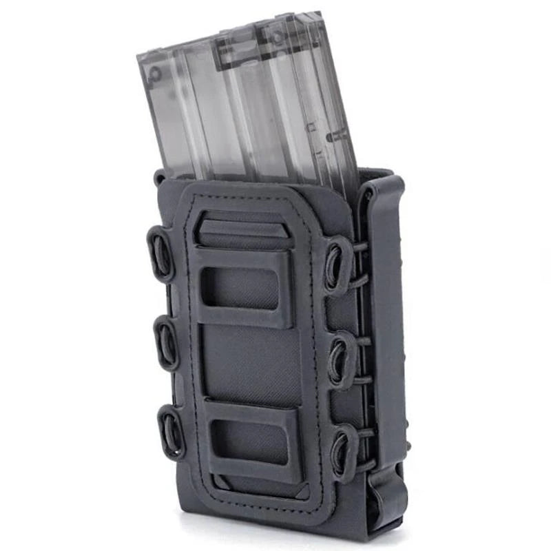 5.56 Magazine Pouch Carrier Fast Mag Flexible Molle for AK 74/47 AR M4 5.56/7.62 Mag Pouch Rifle Pistol Magazine Holder